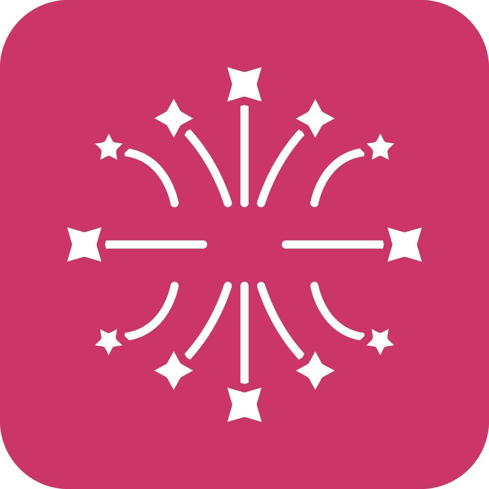 Fireworks Vector Icon Design