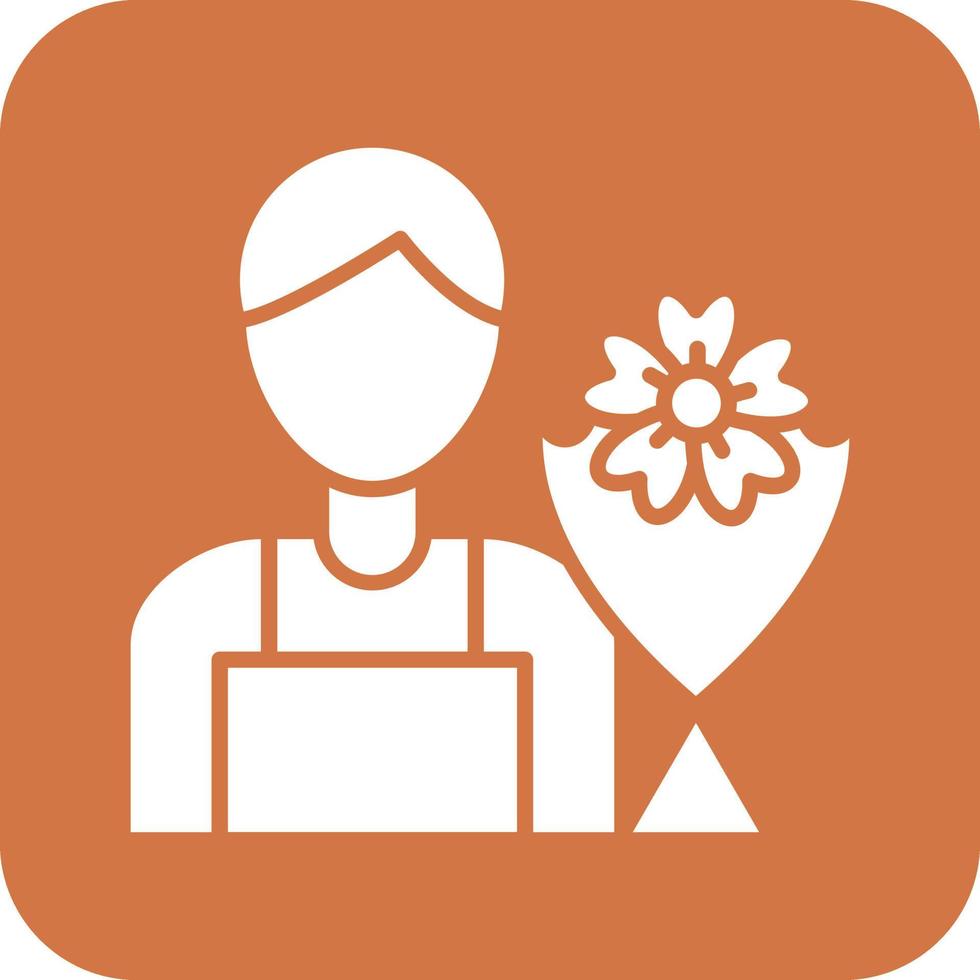 Florist Vector Icon Design