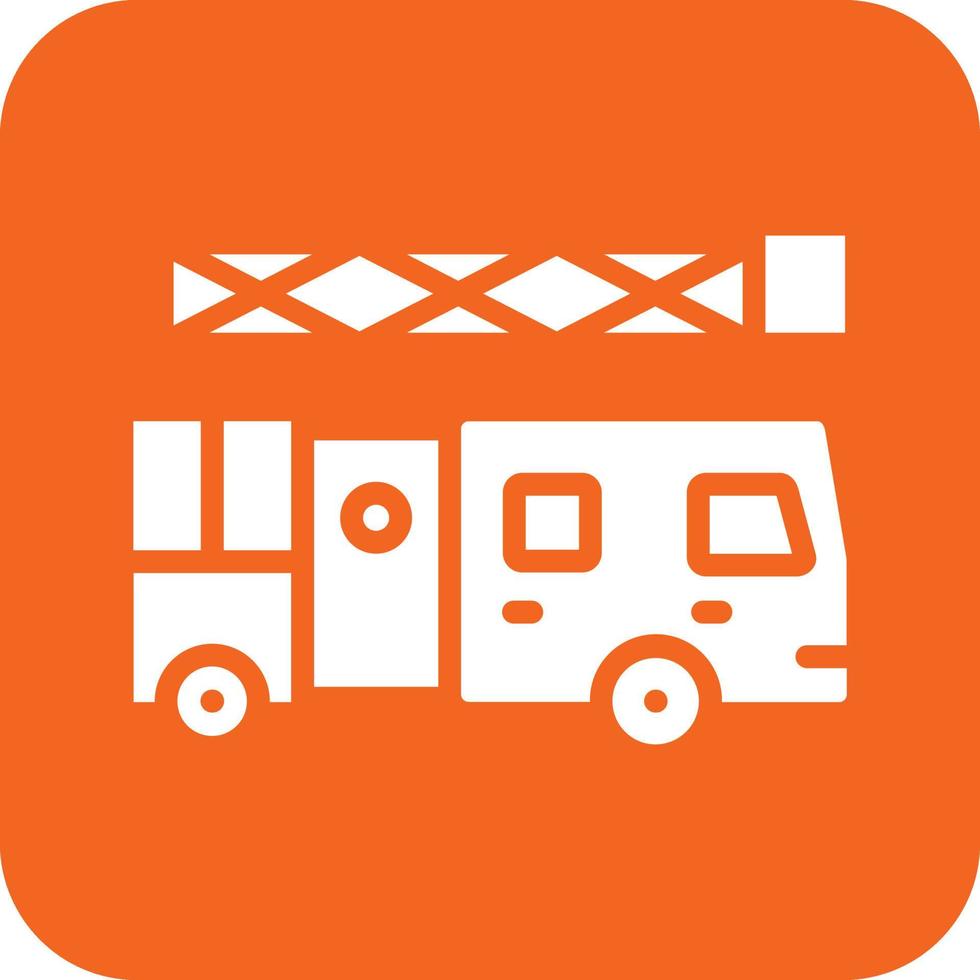 Ladder Truck Vector Icon Design 22886489 Vector Art at Vecteezy