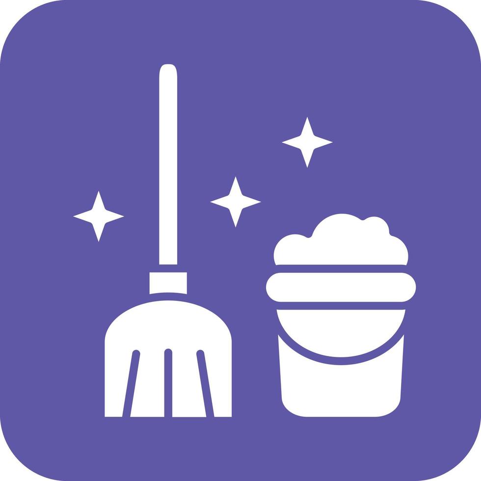 Mop Vector Icon Design