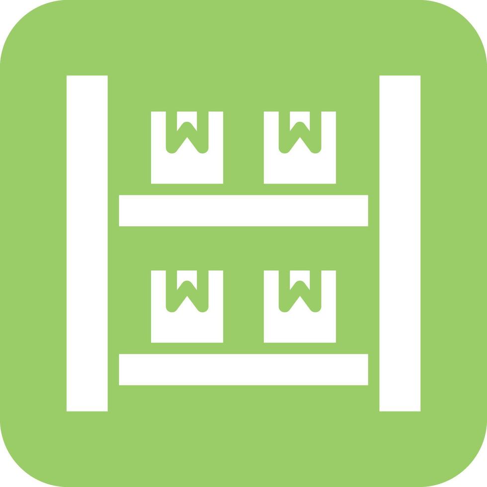 Package Shelves Vector Icon Design