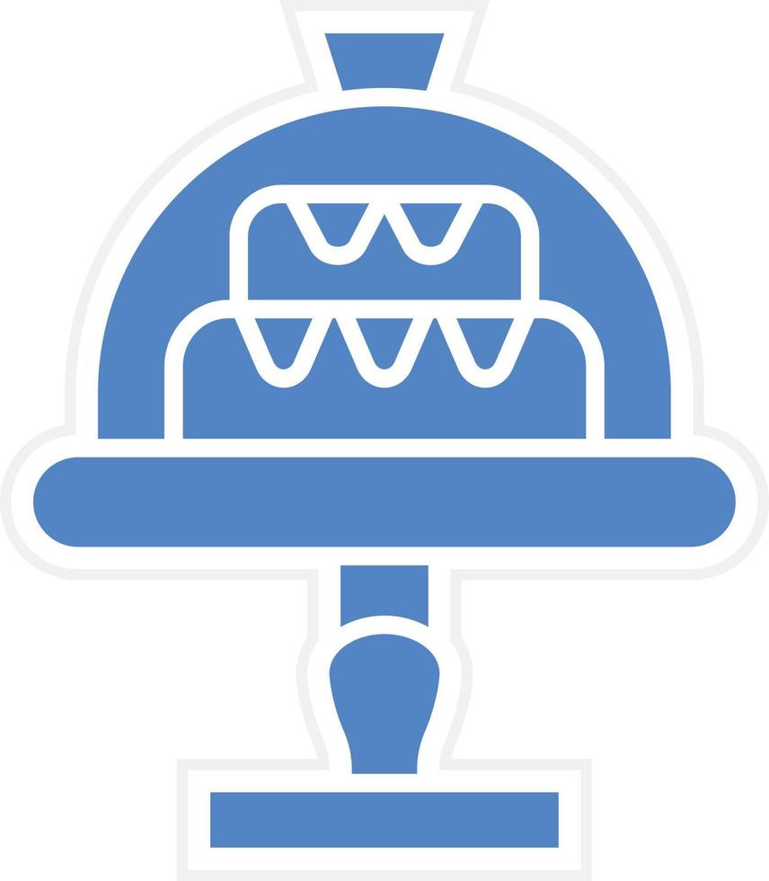 Cake Dome Vector Icon Design