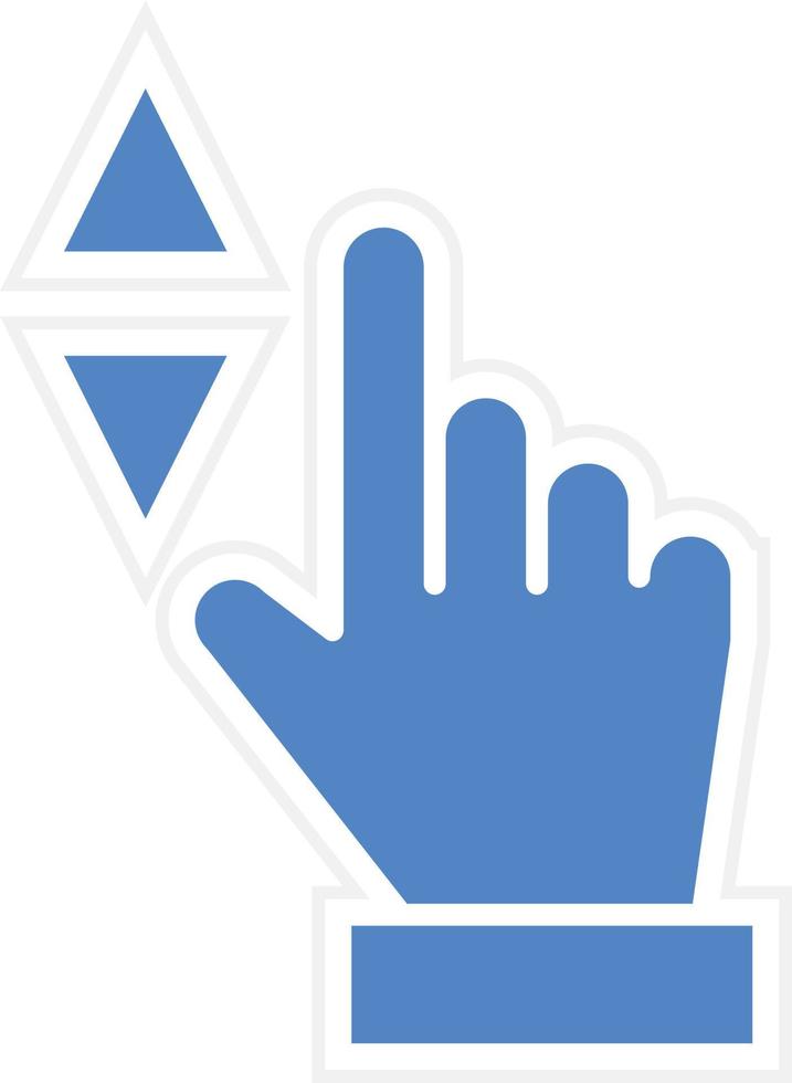 Scrolling Vector Icon Design