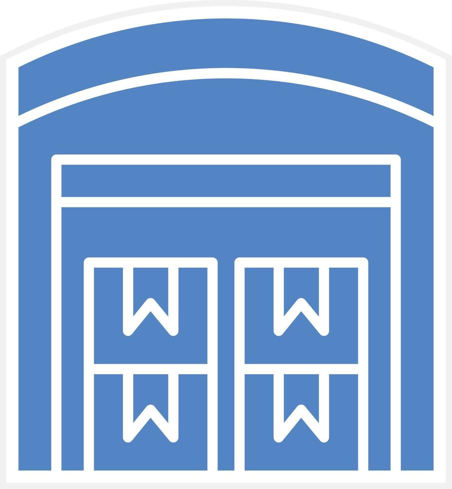 Warehouse Vector Icon Design