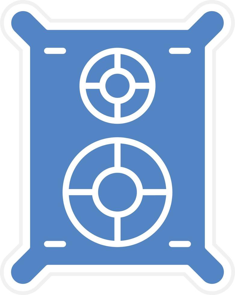 Speaker Vector Icon Design