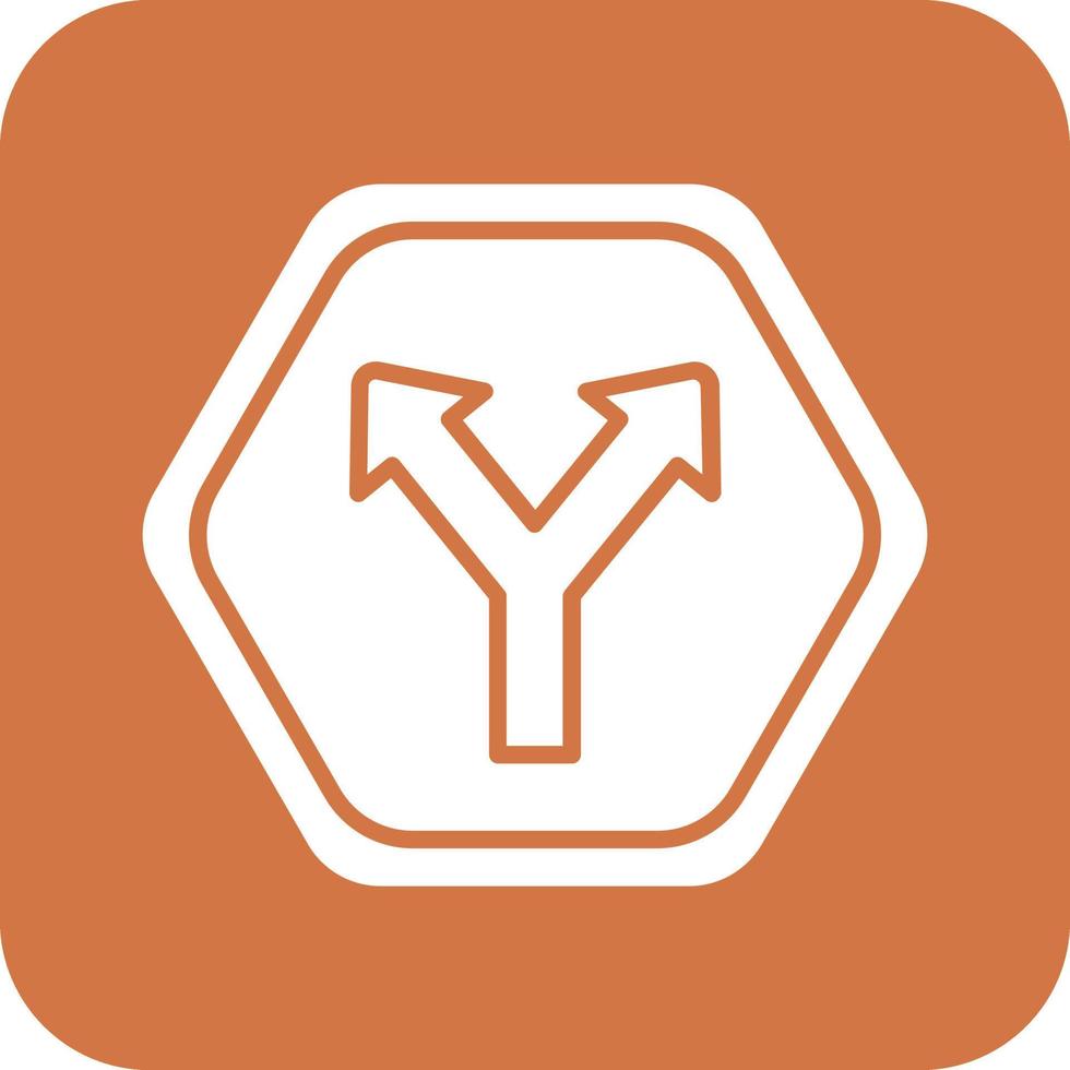 Intersection Vector Icon Design