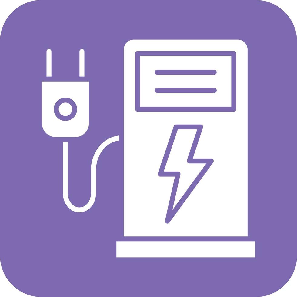 Electric Station Icon Vetor Style vector