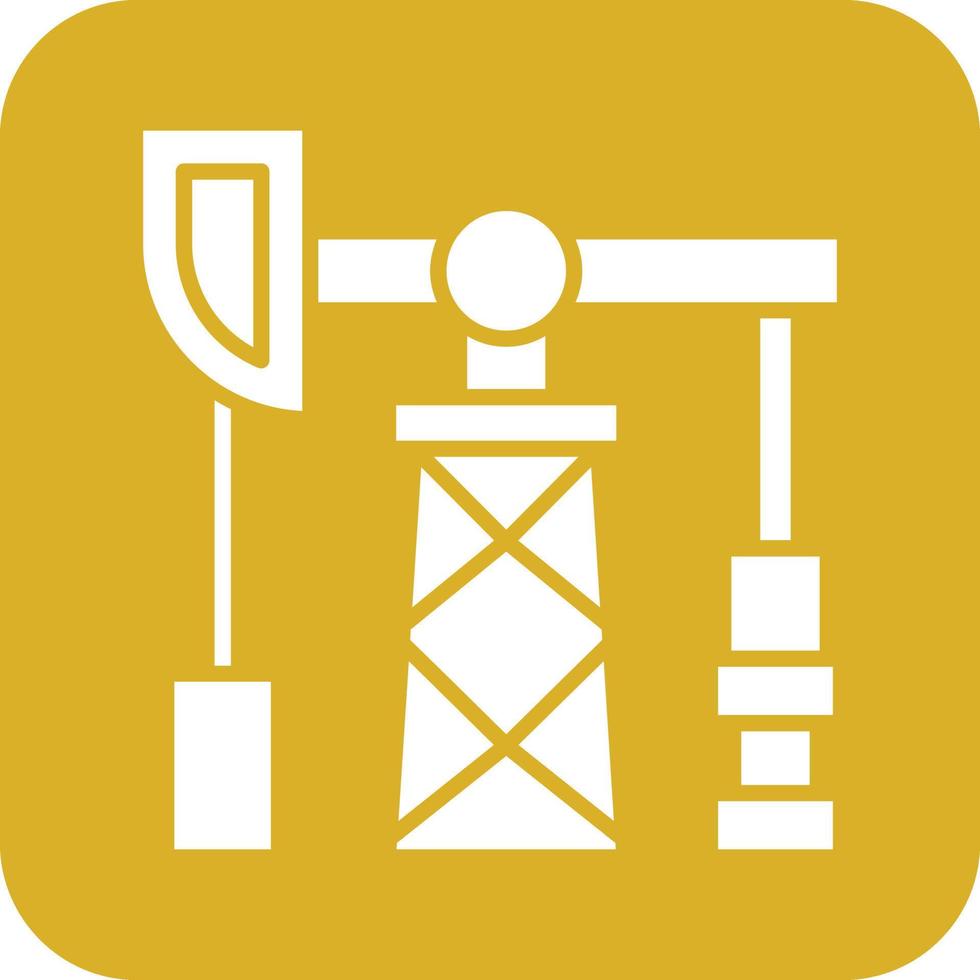 Oil Pump Vector Icon Design