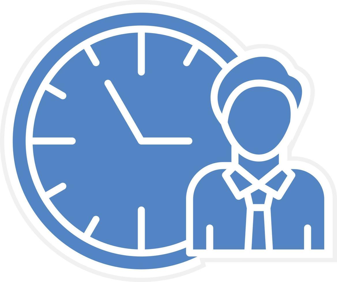 Working Hours Vector Icon Design