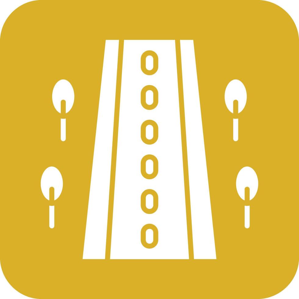 Road Vector Icon Design