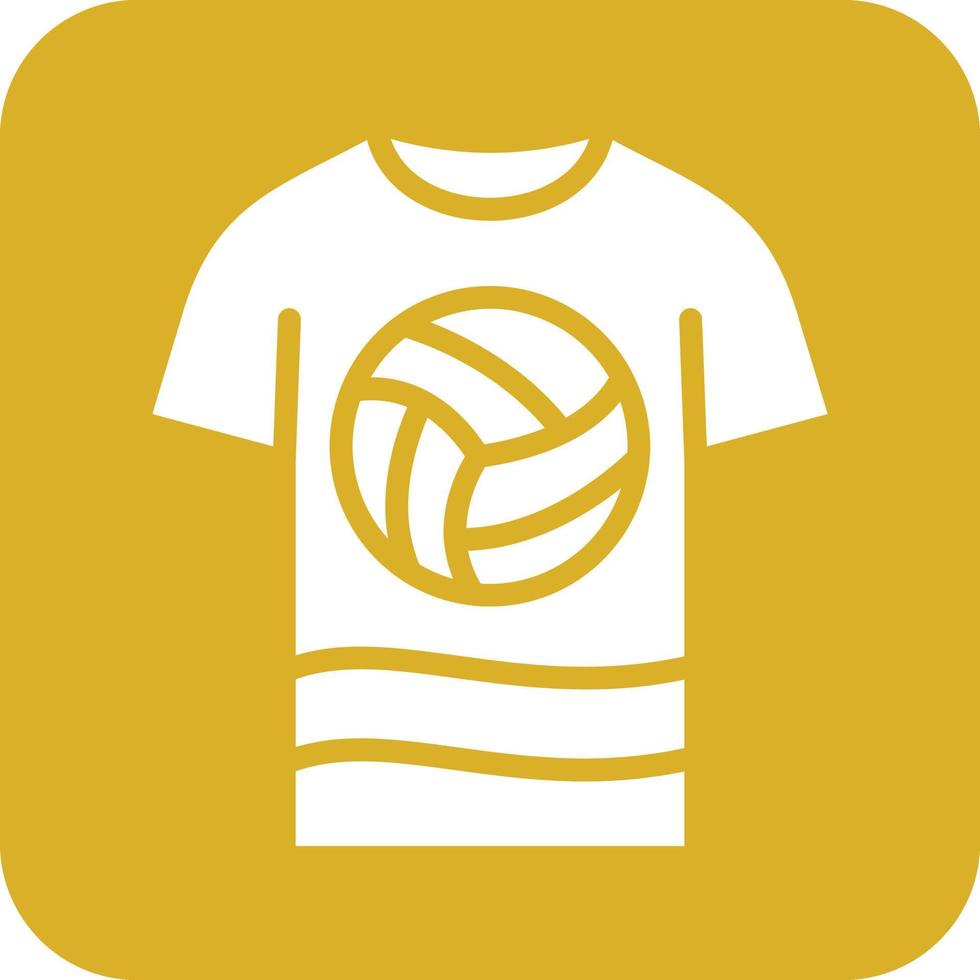 Deportes camisa vector icono diseño