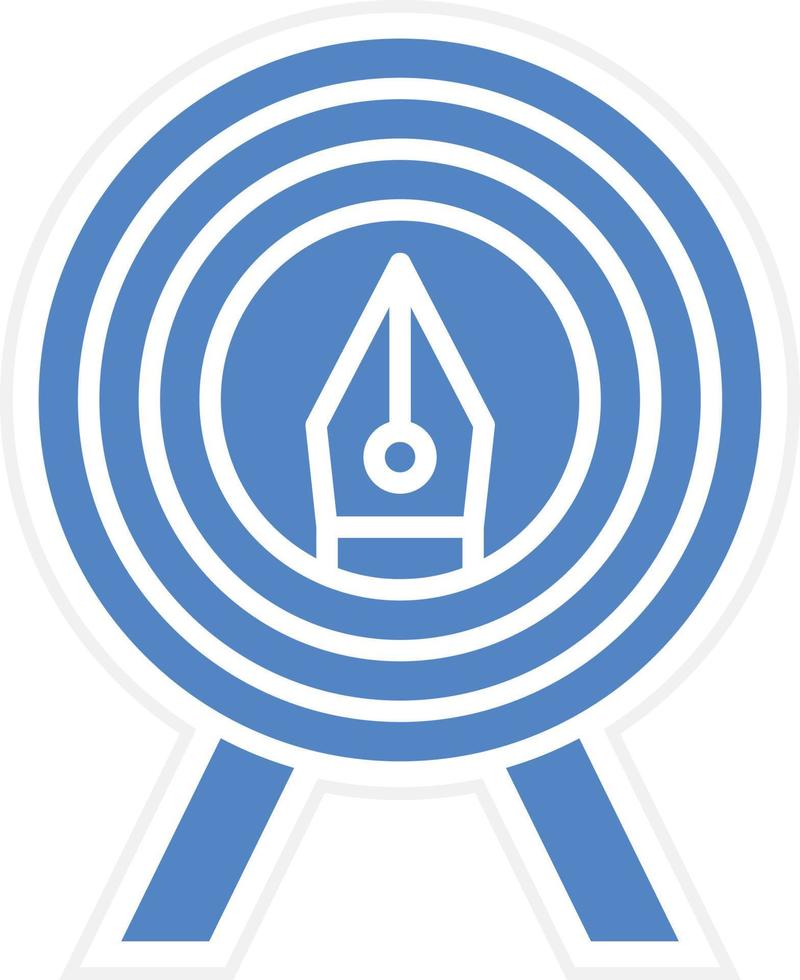 Target Icon Vetor Style vector
