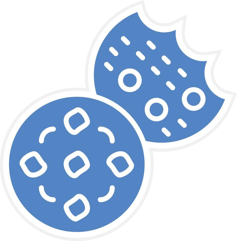 Cookie Vector Icon Design