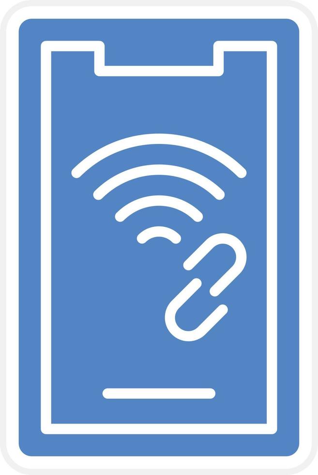 Mobile Hotspot Vector Icon Design