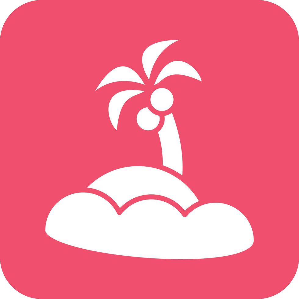 Island Icon Vetor Style vector