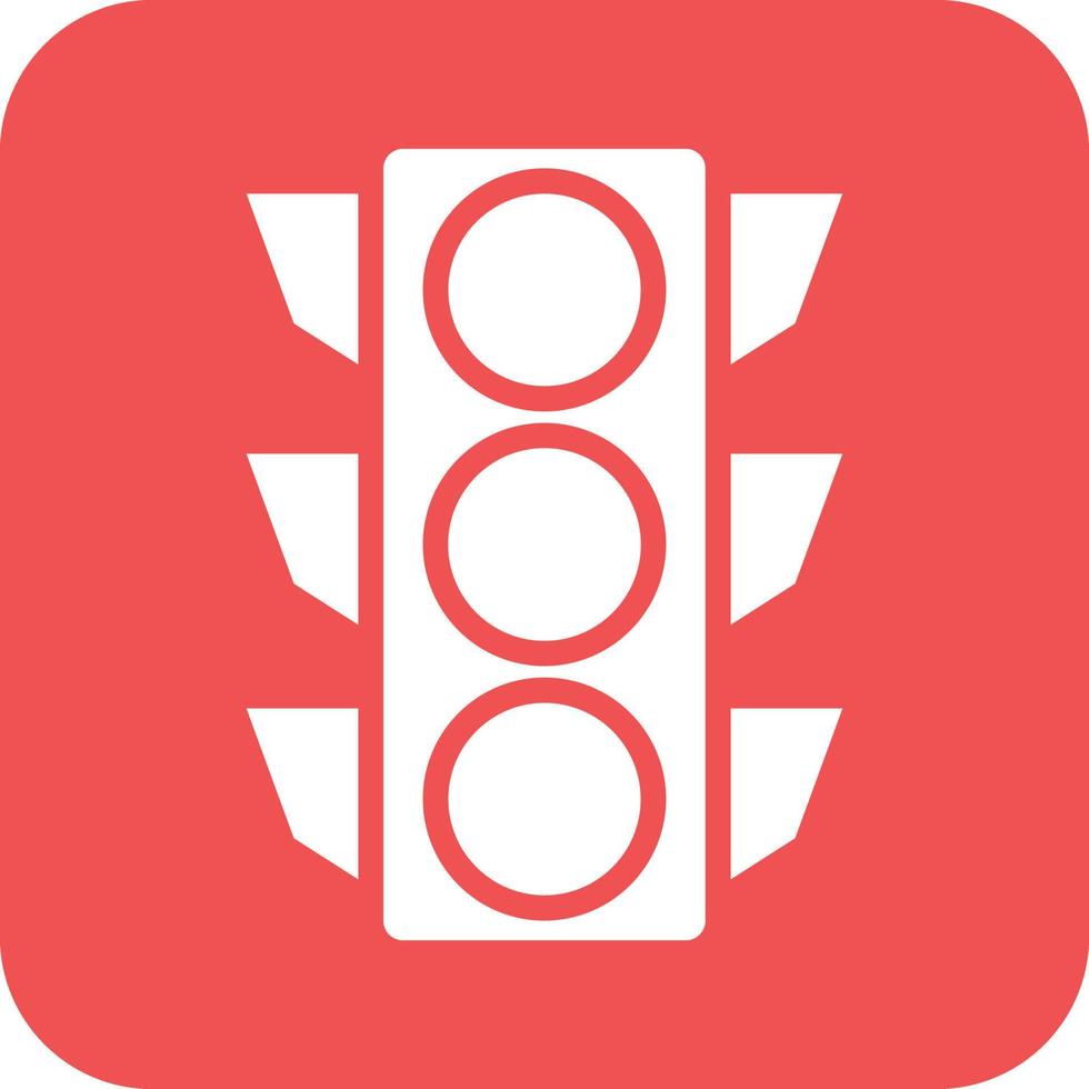 Traffic Control Icon Vetor Style vector