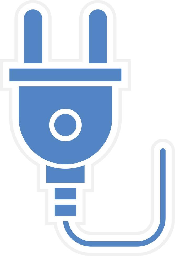 Plug Vector Icon Design