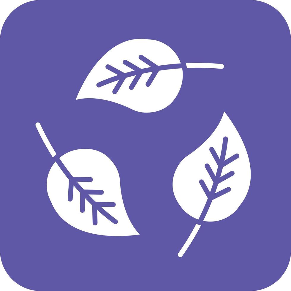 Leaf Recycle Icon Vetor Style vector