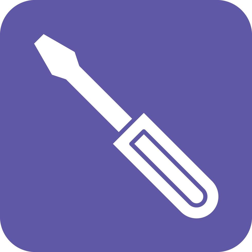 Screwdriver Icon Vetor Style vector