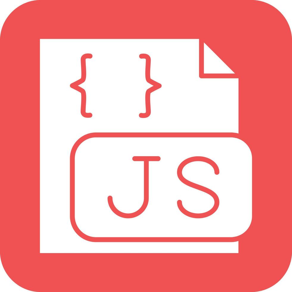 Javascript File Vector Icon Design