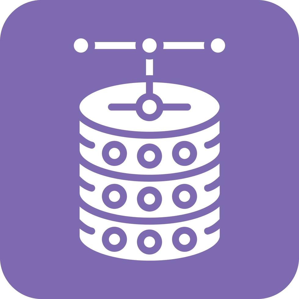 Database Icon Vetor Style vector