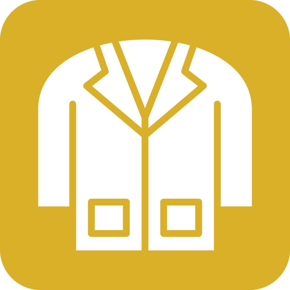 Lab Coat Vector Icon Design