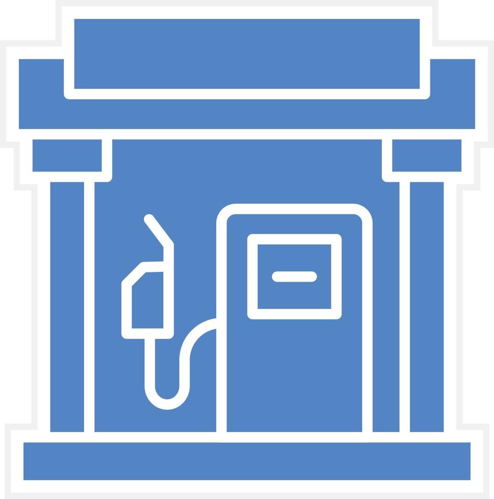 gasolina estación vector icono diseño