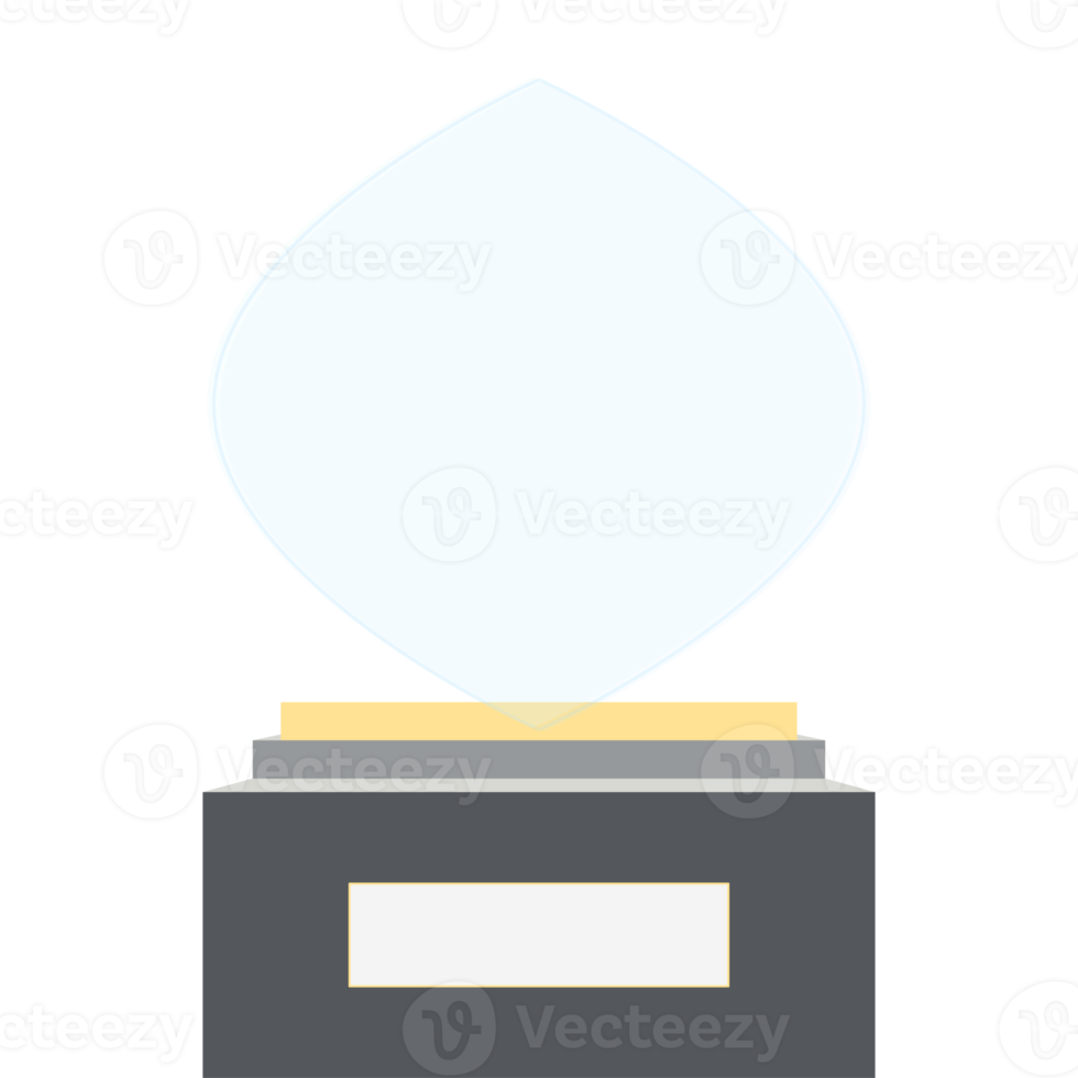 kristall glas trofén plack företags- gåva utmärkelser arkiv png