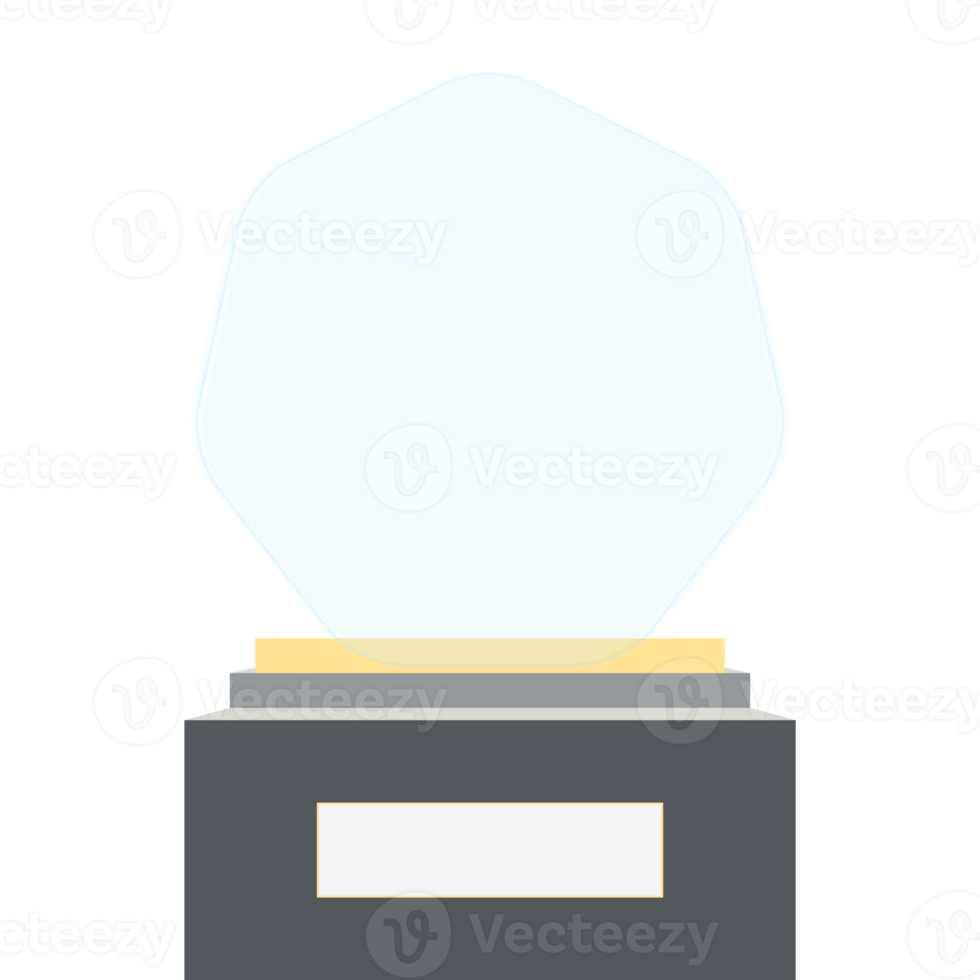 Kristall Glas Trophäe Plakette korporativ Geschenk Auszeichnungen Archiv png