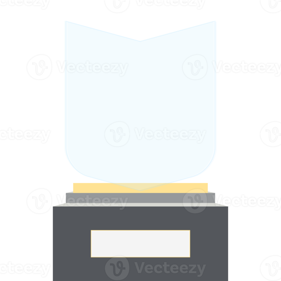 Kristall Glas Trophäe Plakette korporativ Geschenk Auszeichnungen Archiv png