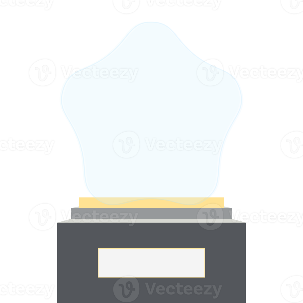 Kristall Glas Trophäe Plakette korporativ Geschenk Auszeichnungen Archiv png