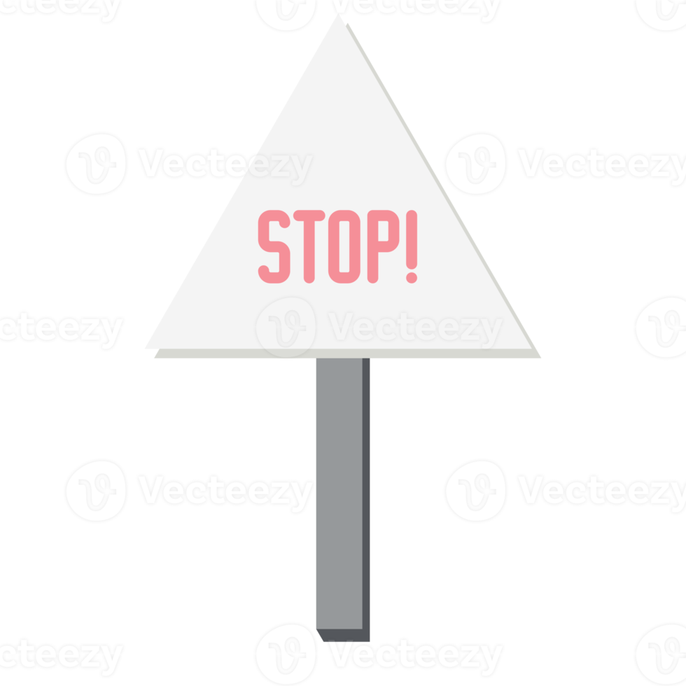Placard Stop Demonstration Public Awareness Protest Signboard Stick png