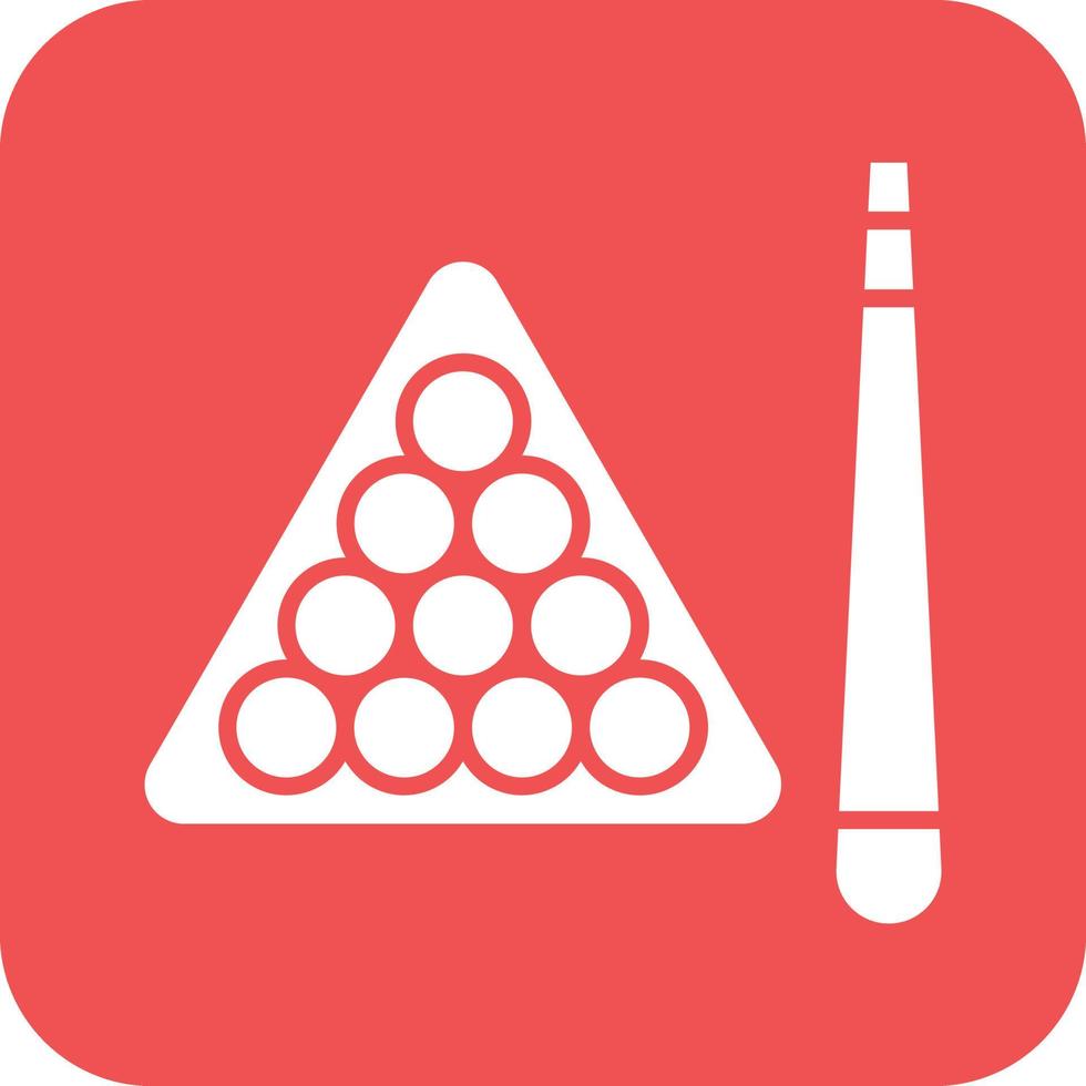 Billiards Icon Vetor Style vector