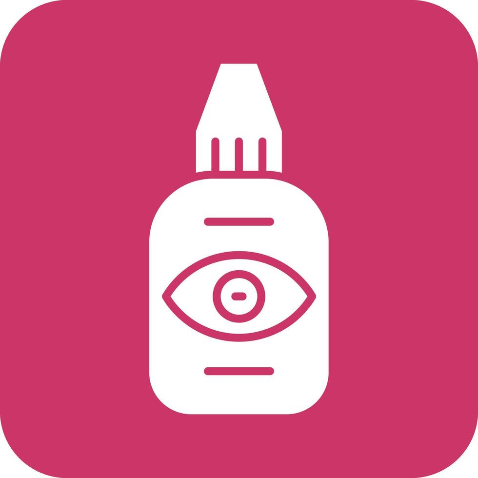 Eye Drop Icon Vetor Style vector