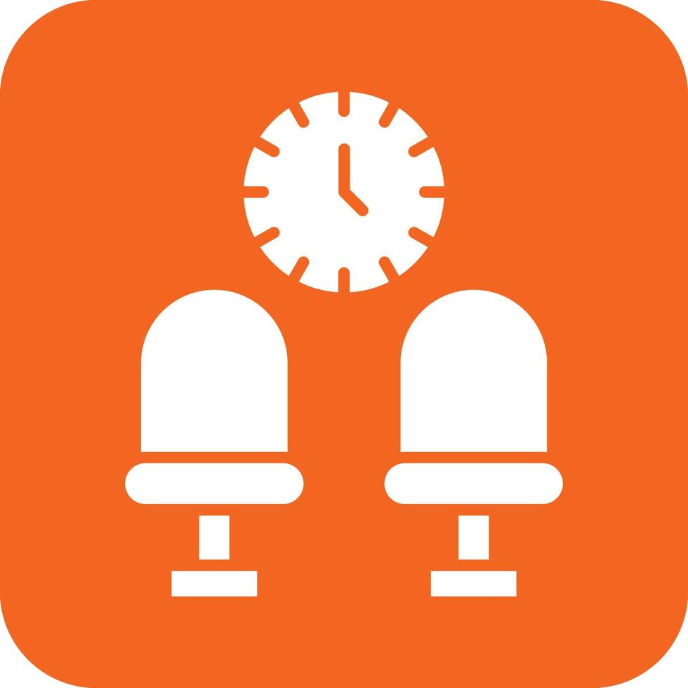 Waiting Room Vector Icon Design