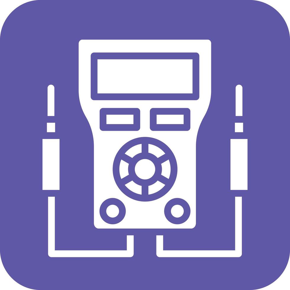 Voltmeter Vector Icon Design