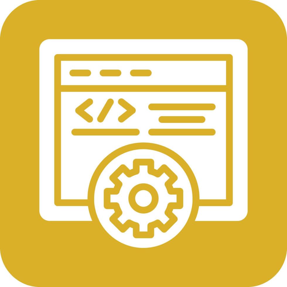 Web Programming Vector Icon Design