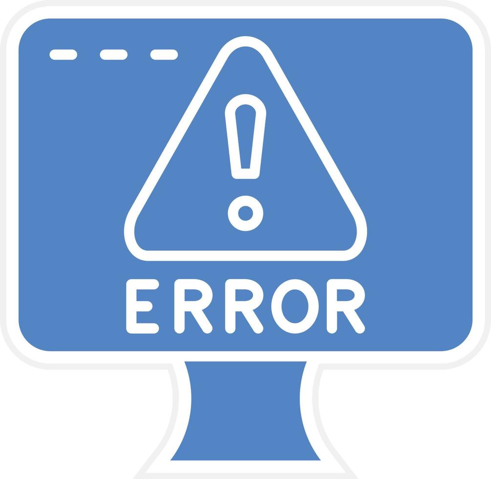 Error Vector Icon Design
