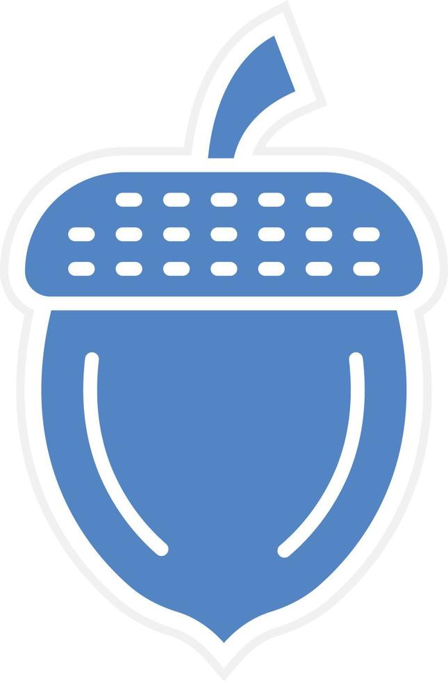 Acorn Vector Icon Design