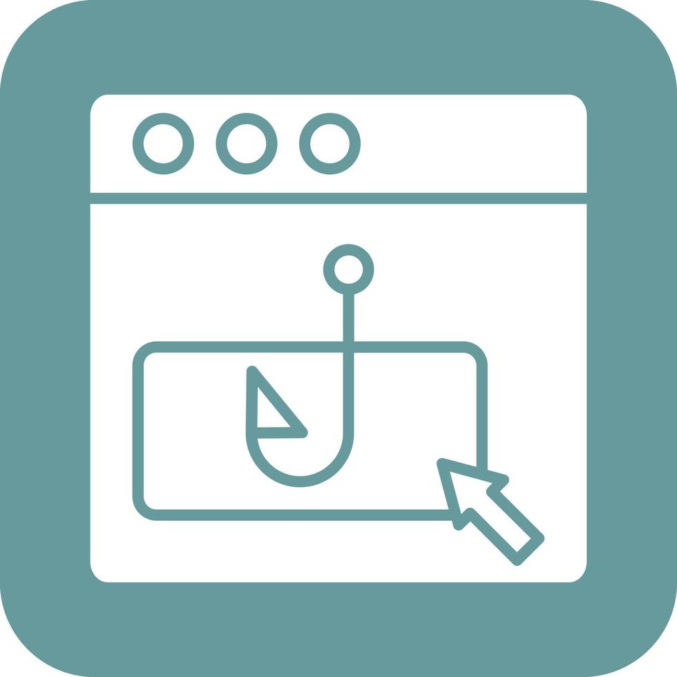 Clickbait Icon Vetor Style vector