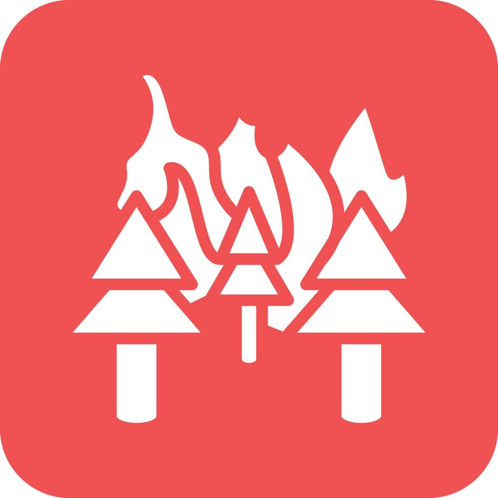 Wildfire Vector Icon Design