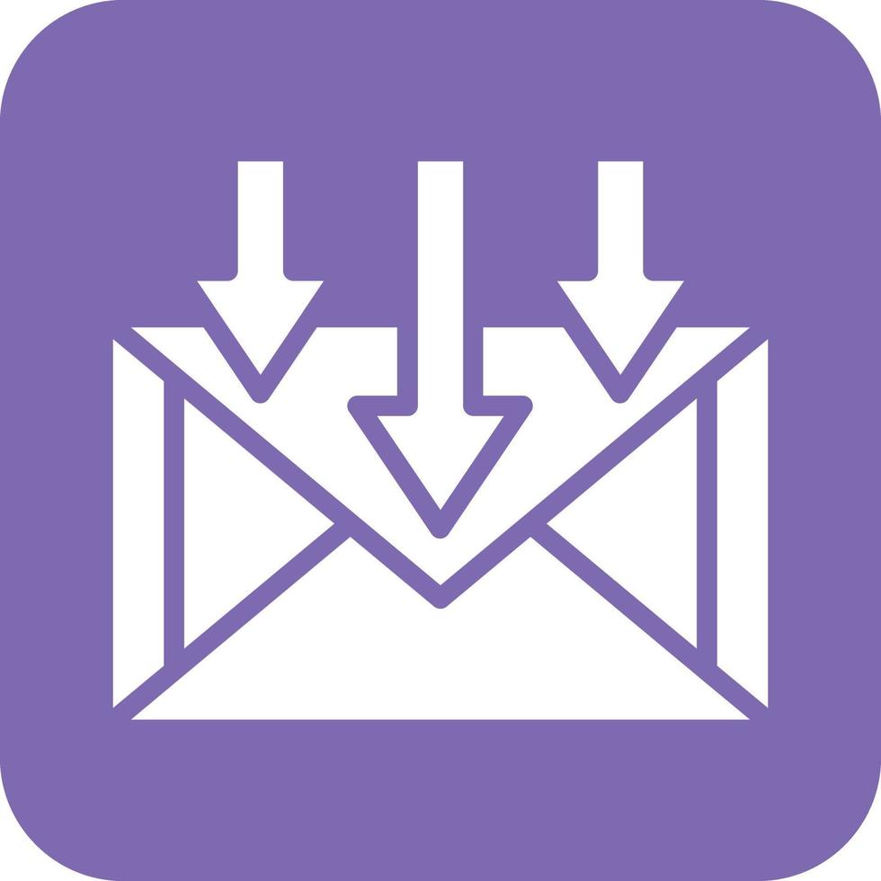 Inbox Vector Icon Design