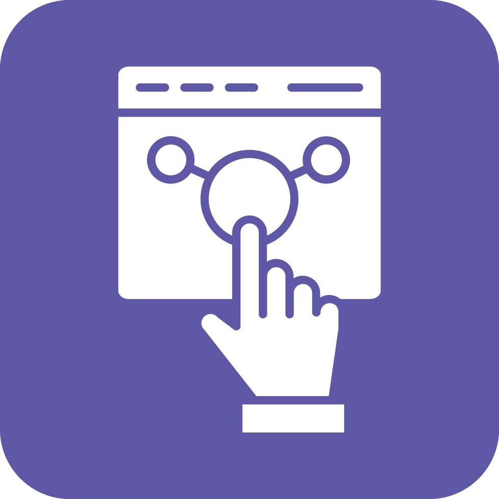 Interact Vector Icon Design