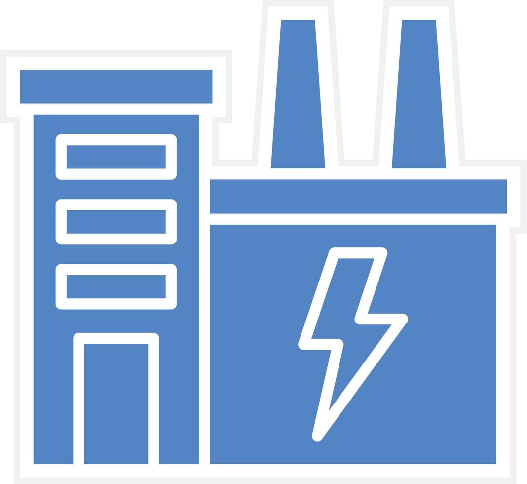 Electric Factory Vector Icon Design