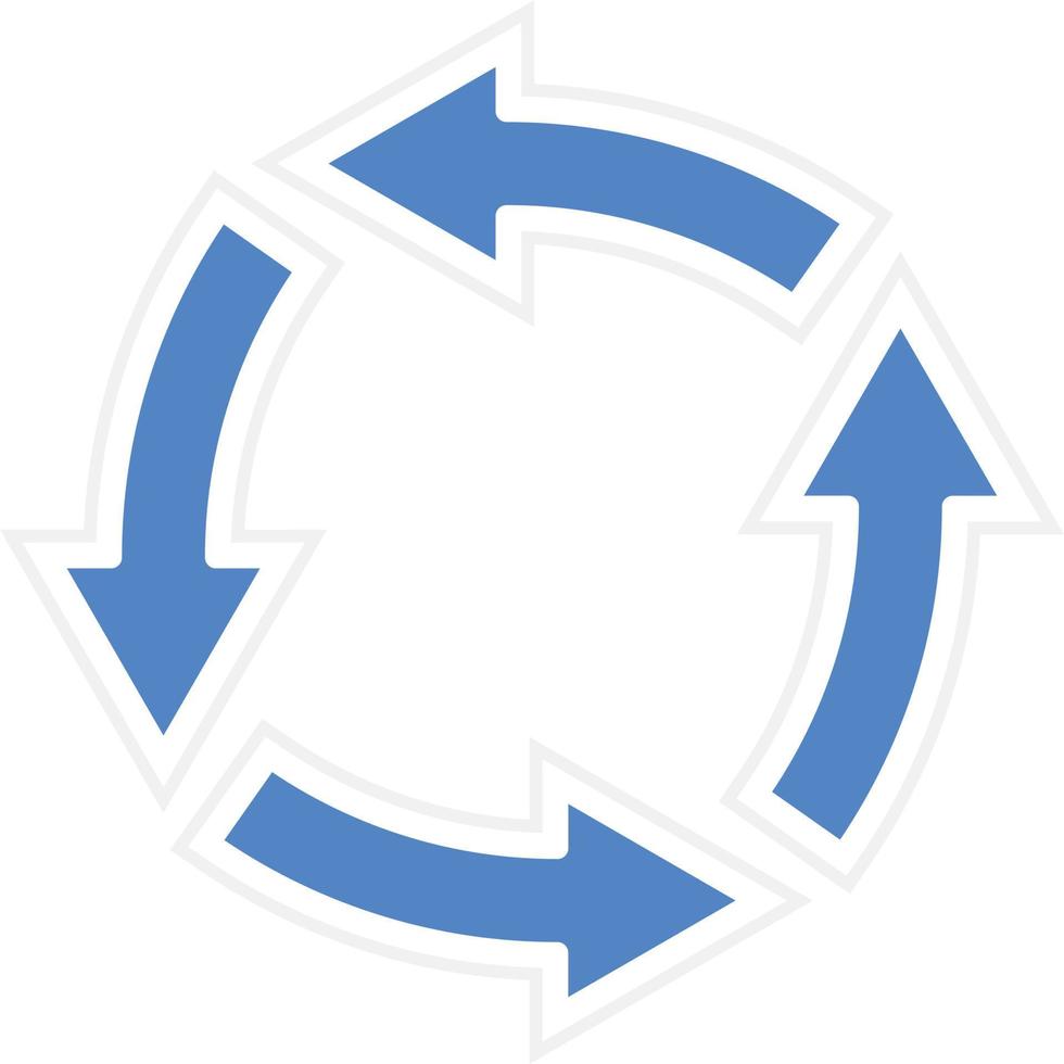 Rotation Vector Icon Design