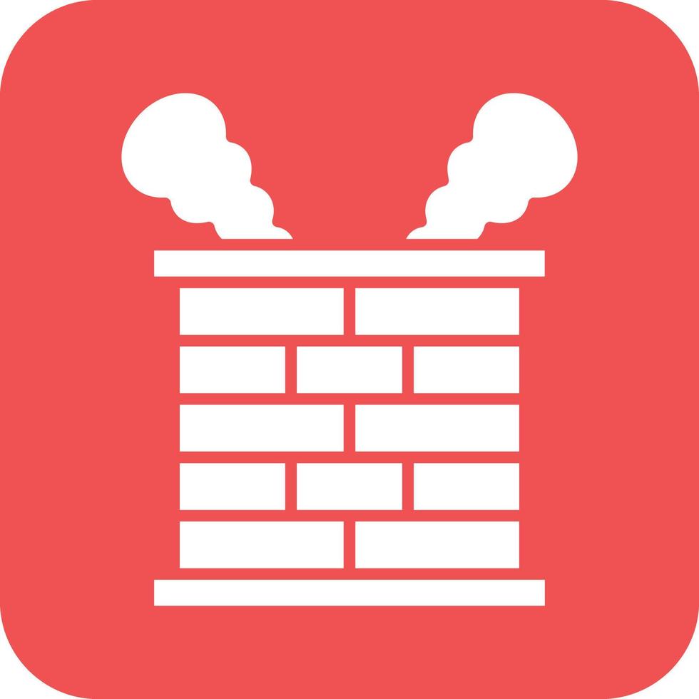 Chimney Icon Vetor Style vector