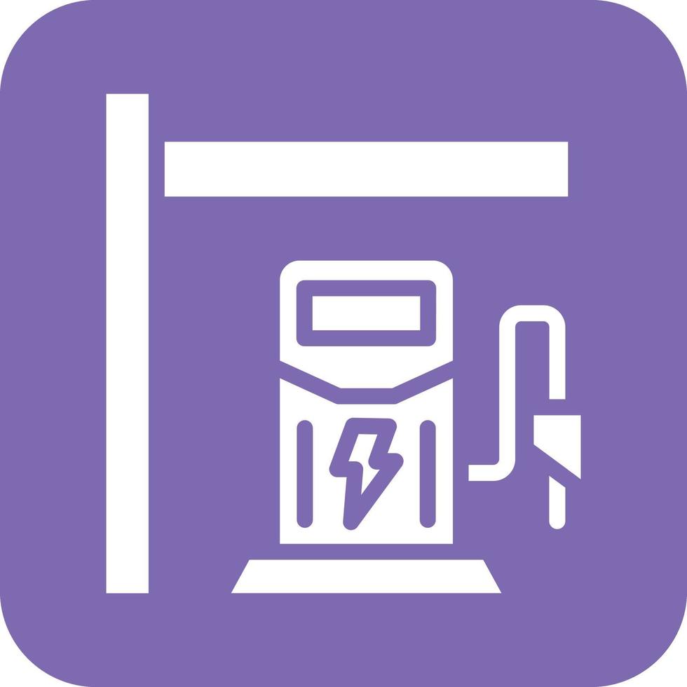 Charging Station Vector Icon Design