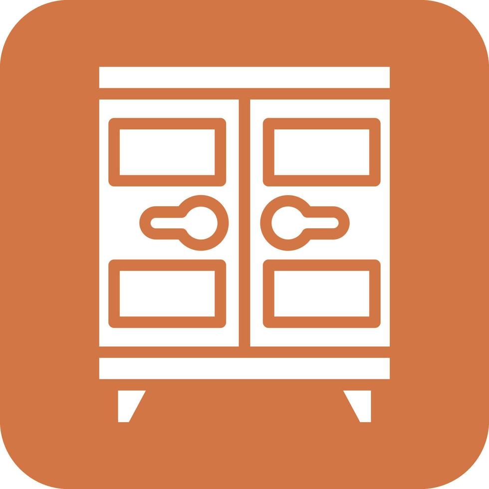Locker Vector Icon Design