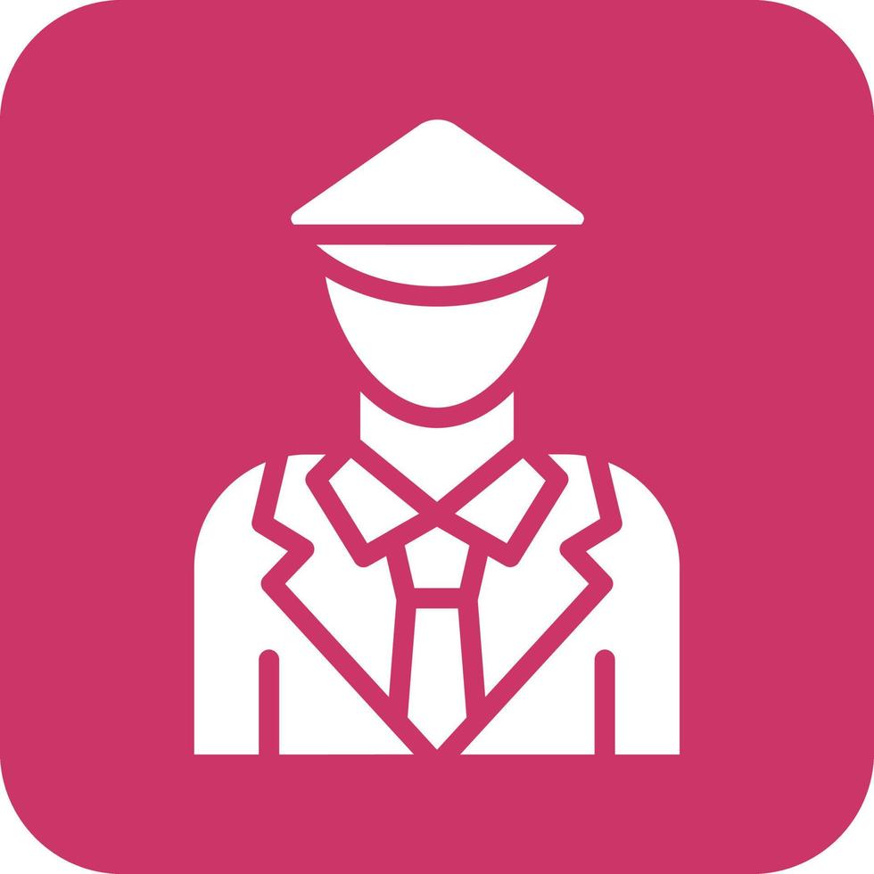 Pilot Vector Icon Design