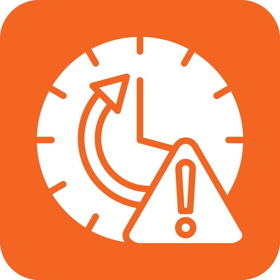 Time Alert Vector Icon Design